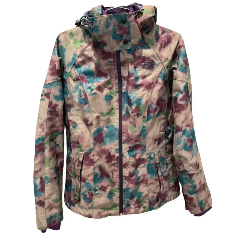The North Face Triclimate Jacket Tie Dye Waterproof Shell Ski Snow XL